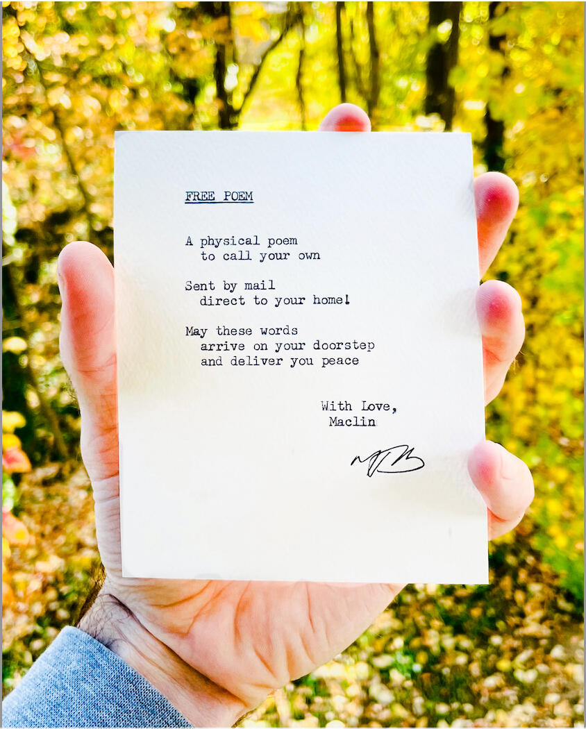 Typewriter Poem